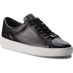 Sneakersy MICHAEL MICHAEL KORS - Keaton Lace Up 43T8KTFS1A Black. Czarne półbuty damskie skórzane MICHAEL Michael Kors, na co dzień, bez wzorów, bez obcasa, na płaskiej podeszwie, bez zapięcia. W wyprzedaży za 389,00 zł.