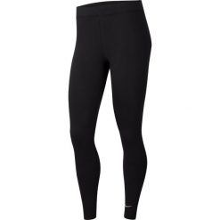 LEGINSY SPORTSWEAR CLUB. Czarne spodnie damskie Nike, s, z bawełny. Za 109,99 zł.