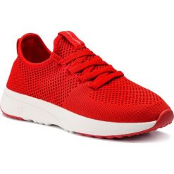Sneakersy MARC O'POLO - 902 15263503 600 Red 345. Czerwone półbuty damskie Marc O'Polo, na co dzień, bez wzorów, z tworzywa sztucznego, bez obcasa, na płaskiej podeszwie, bez zapięcia. W wyprzedaży za 279,00 zł.