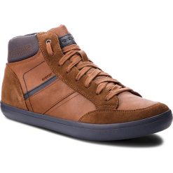 Sneakersy GEOX - U Box E U84R3E 0ME22 C6176 Cognac/Navy. Pomarańczowe sneakersy męskie Geox, bez zapięcia. W wyprzedaży za 289,00 zł.