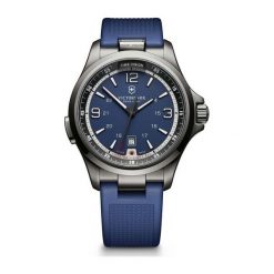 PROMOCJA ZEGAREK VICTORINOX SWISS ARMY NIGHT VISION 241707. Niebieskie zegarki męskie Victorinox. W wyprzedaży za 2020,00 zł.