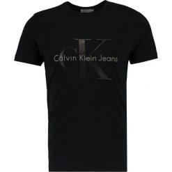 Calvin Klein Jeans TONTRO CN TEE Tshirt z nadrukiem ck black. Niebieskie koszulki polo marki Calvin Klein Jeans, m, z aplikacjami, z bawełny. Za 219,00 zł.