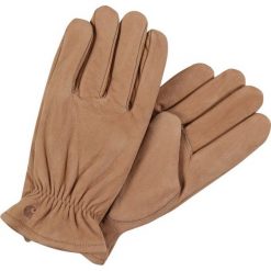 Carhartt WIP VOSTOK Rękawiczki pięciopalcowe hamilton brown. Brązowe rękawiczki damskie marki Carhartt WIP, z materiału. W wyprzedaży za 314,25 zł.