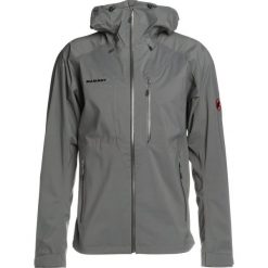 Kurtki sportowe męskie: Mammut KENTO HOODED Kurtka hardshell titanium