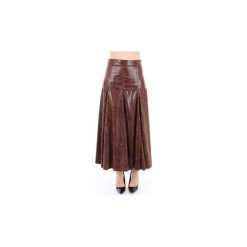 Spódnice krótkie Msgm 2542MDD112184809. Brązowe spódniczki damskie MSGM, bez wzorów, krótkie, mini. Za 2074,36 zł.