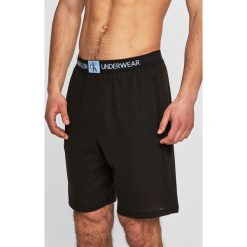 Calvin Klein Underwear - Szorty piżamowe. Czarne piżamy męskie Calvin Klein Underwear, s, bez wzorów, z bawełny, bez rękawów. W wyprzedaży za 179,90 zł.