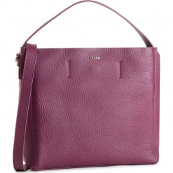 Torebka FURLA - Capriccio 992761 B BHE6 QUB Amaranto f. Fioletowe torebki klasyczne damskie Furla, bez wzorów, ze skóry, klasyczne, na ramię, bez dodatków. W wyprzedaży za 969,00 zł.