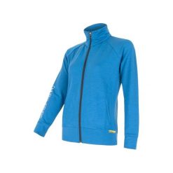 Bluzy damskie: Sensor Bluza Merino Wool 330 W Blue S