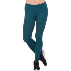 Leginsy Asics 7/8 Tights W Turkusowe. Niebieskie spodnie damskie Asics, bez wzorów, ze skóry, do biegania. Za 169,99 zł.