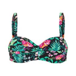 Cellbes Biustonosz od bikini na fiszbinach z serii Tropisk czarny we wzory female czarny/ze wzorem 90B. Czarne biustonosze Cellbes, bez wzorów. Za 129,00 zł.