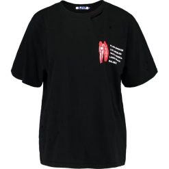 T-shirty damskie: Steve J & Yoni P / SJYP LA Tshirt z nadrukiem black