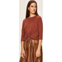 Only - Bluzka. Szare bluzki damskie ONLY, s, bez wzorów, z elastanu, z okrągłym kołnierzem, bez rękawów. Za 119,90 zł.