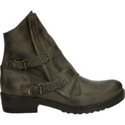 Botki - 5828 N-P GRIG. Szare botki damskie skórzane Venezia. Za 279,00 zł.