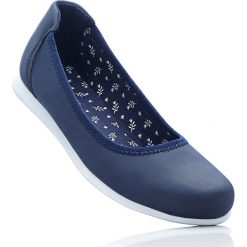 Baleriny damskie: Baleriny bonprix niebieski dżins