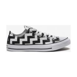 Converse Tenisówki Czarny Biały. Czarne trampki i tenisówki damskie Converse, bez wzorów, z materiału, bez zapięcia. Za 343,95 zł.