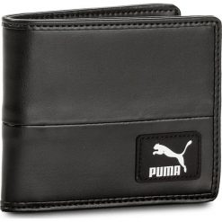 Duży Portfel Męski PUMA - Orginals Billfold Wallet 075019 01 Puma Black. Czarne portfele męskie Puma, bez wzorów, ze skóry ekologicznej. W wyprzedaży za 89,99 zł.