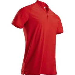 Koszulka polo do golfa Ultralight męska. Niebieskie koszulki męskie INESIS, m, bez wzorów, z elastanu, z golfem, bez rękawów. Za 99,99 zł.