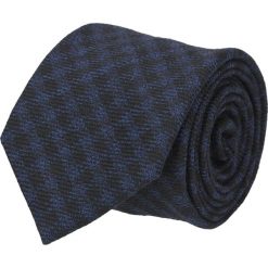 Krawat platinum granatowy classic 223. Niebieskie krawaty męskie marki Recman, na co dzień, z aplikacjami, z tkaniny, eleganckie. Za 69,00 zł.