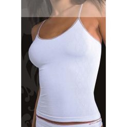 Koszulka damska Camisole biało-szara r. L. Szare t-shirty damskie NoName, l. Za 13,31 zł.