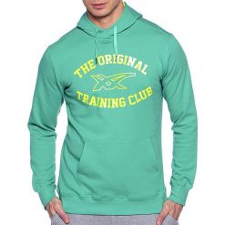 Asics Graphic Hoodie 131532-4005. Zielone bluzy męskie Asics, s, bez wzorów, z bawełny, bez kołnierzyka, bez rękawów, bez kaptura. W wyprzedaży za 139,99 zł.