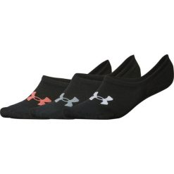 Under Armour Essential 3-pack Skarpetki Czarny. Czarne skarpetki damskie z haftami, z elastanu. Za 59,95 zł.