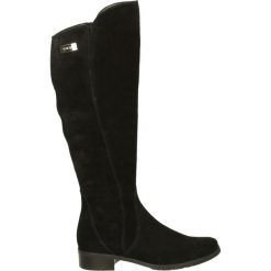 Kozaki - 7095 952 NERO. Czarne buty zimowe damskie Venezia, ze skóry. Za 399,00 zł.