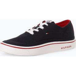 Tommy Hilfiger - Tenisówki męskie, niebieski. Niebieskie trampki męskie TOMMY HILFIGER, bez wzorów, bez zapięcia. Za 359,95 zł.