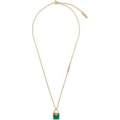 Naszyjnik MICHAEL KORS - Padlock Pendant MKC1039AJ710 Gold. Żółte naszyjniki męskie Michael Kors, metalowe. W wyprzedaży za 549,00 zł.