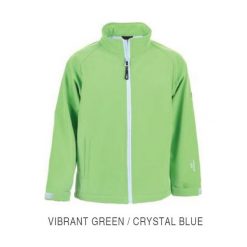 Kurtki chłopięce: MARTES Kurtka dziecięca NANTES KIDS VIBRANT GREEN/CRYSTAL BLUE r. 122