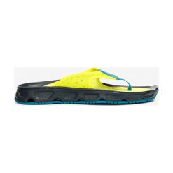Salomon RX Break 4.0 Japonki Żółty. Żółte klapki damskie Salomon, w paski, z materiału, bez obcasa. Za 240,95 zł.