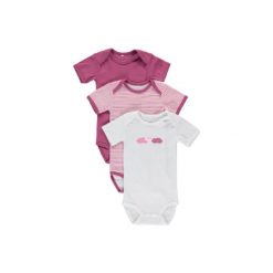 Name it Girls Body dziecięce 3 szt. red violet - czerwony - Gr.Moda (6 - 24 miesięcy ). Czerwone body niemowlęce marki Name it, z bawełny. Za 49,00 zł.