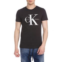 Calvin Klein Koszulka Czarny. Czarne podkoszulki męskie Calvin Klein, xxl, z nadrukiem, z bawełny, z krótkim rękawem. Za 249,95 zł.