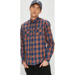 Pepe Jeans - Koszula. Niebieskie koszule męskie Pepe Jeans, xl, bez wzorów, z bawełny, klasyczne, z włoskim kołnierzykiem, z długim rękawem. W wyprzedaży za 159,90 zł.