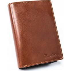 SKÓRZANY PORTFEL MĘSKI PIERRE ANDREUS SKÓRA RFID. Portfele męskie PIERRE ANDREUS, bez wzorów, ze skóry. Za 69,90 zł.
