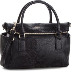 Torebka DESIGUAL - 18WAXPAB 2000. Czarne torebki klasyczne damskie Desigual, ze skóry ekologicznej. Za 299,90 zł.