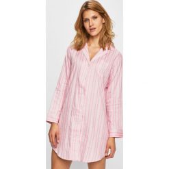 Lauren Ralph Lauren - Koszula nocna. Różowe piżamy damskie Lauren Ralph Lauren, s, bez wzorów, z bawełny, bez rękawów. Za 359,90 zł.