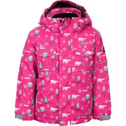 Kurtki chłopięce przeciwdeszczowe: BEJO Kurtka Dziecięca STUTTON Beetroot Purple/Bermuda r. 128