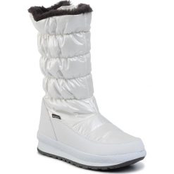 Śniegowce CMP - Holse Wmn Snow Boot Wp 39Q4996 Bianco A001. Białe kozaki damskie CMP, na zimę, z tworzywa sztucznego, bez obcasa, bez zapięcia. W wyprzedaży za 299,00 zł.