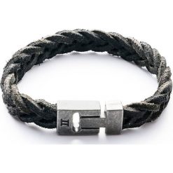 Bransoletki damskie: Bransoletka Gemini Special Leather Black S9M