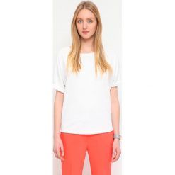 Bluzy rozpinane damskie: BLUZA NIEROZPINANA DAMSKA Z FAKTURĄ