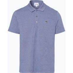 Lacoste - Męska koszulka polo, niebieski. Niebieskie koszulki polo Lacoste, l, ze skóry. Za 249,95 zł.