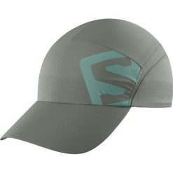 Salomon XA Czapka z daszkiem Szary. Szare czapki męskie Salomon, z bawełny. Za 78,95 zł.
