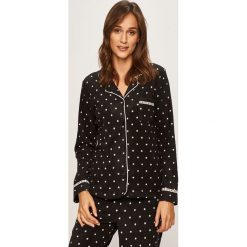 Dkny - Piżama. Czarne piżamy damskie DKNY, s, bez wzorów, z elastanu, bez rękawów. Za 379,90 zł.