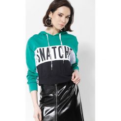 Bluzy damskie: Zielona Bluza Where You Belong