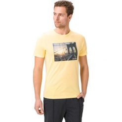 Jack & Jones Cafe Koszulka Żółty. Żółte podkoszulki męskie Jack & Jones, m, z nadrukiem, z bawełny, z krótkim rękawem. Za 64,95 zł.