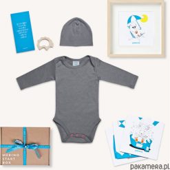 Merino start box basic. Body niemowlęce Pakamera, bez wzorów, z wełny, bez rękawów. Za 185,00 zł.
