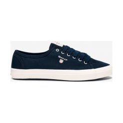Gant Preptown Tenisówki Niebieski. Niebieskie trampki i tenisówki damskie GANT, bez wzorów, z materiału, bez zapięcia. Za 262,95 zł.