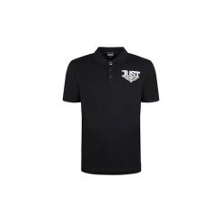 Koszulki polo z krótkim rękawem Roberto Cavalli S01GL0020. Czarne koszulki męskie Roberto Cavalli, s, bez wzorów, z krótkim rękawem. Za 299,00 zł.