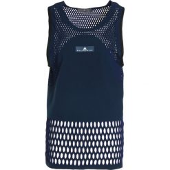 Topy sportowe damskie: adidas by Stella McCartney TRAIN HIIT Top blue