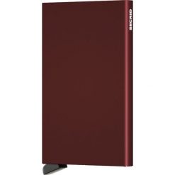 Secrid - Portfel. Brązowe portfele damskie Secrid, bez wzorów, z materiału. Za 119,90 zł.